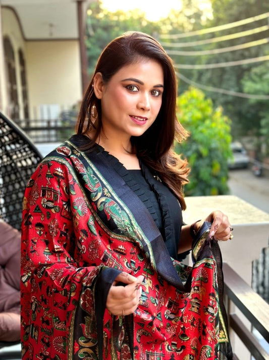 New Black  Cotton With Embroidery Work Set Perfect For You