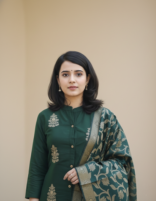 Superhit design for festival season For Womens Kurta Pant And Dupatta Set